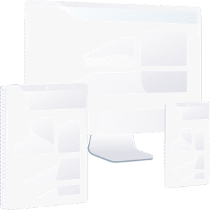 grafico responsive white
